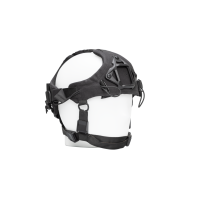 Soft Headgear with Shroud, black (PVS-7, PVS-14, UNVG)
