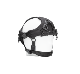 Soft Headgear with Shroud, black (PVS-7, PVS-14, UNVG)